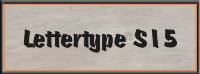 LETTERTYPE S15 - Klik aan voor een vergroting